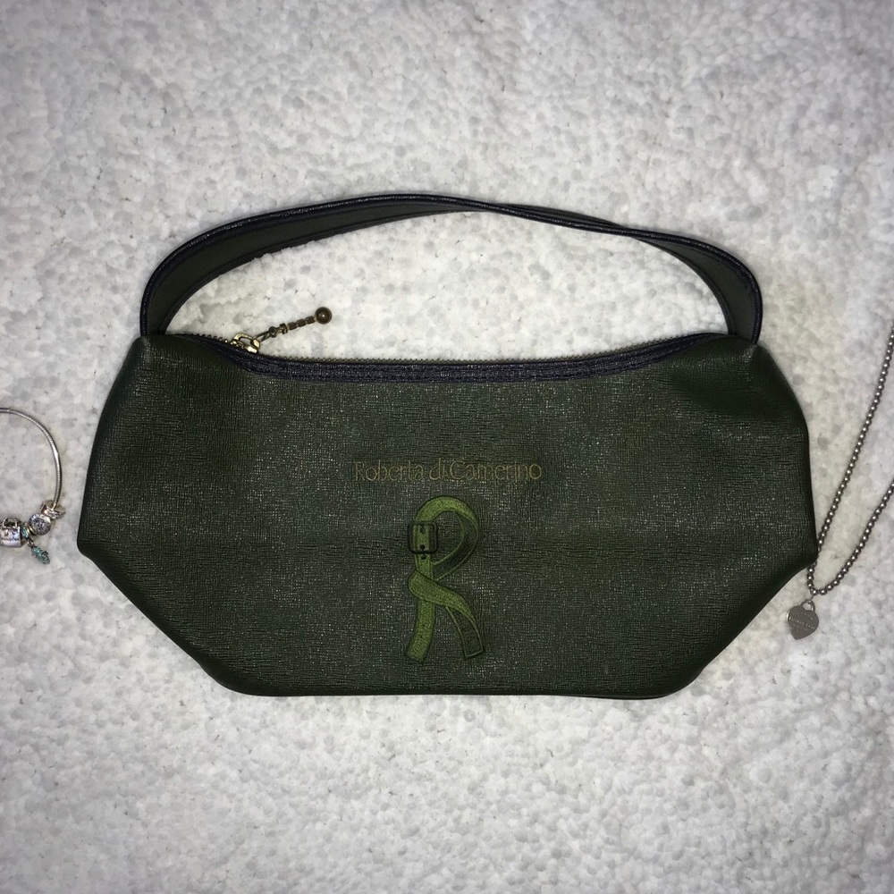 Vintage Roberta di Camerino Army Green Handbag